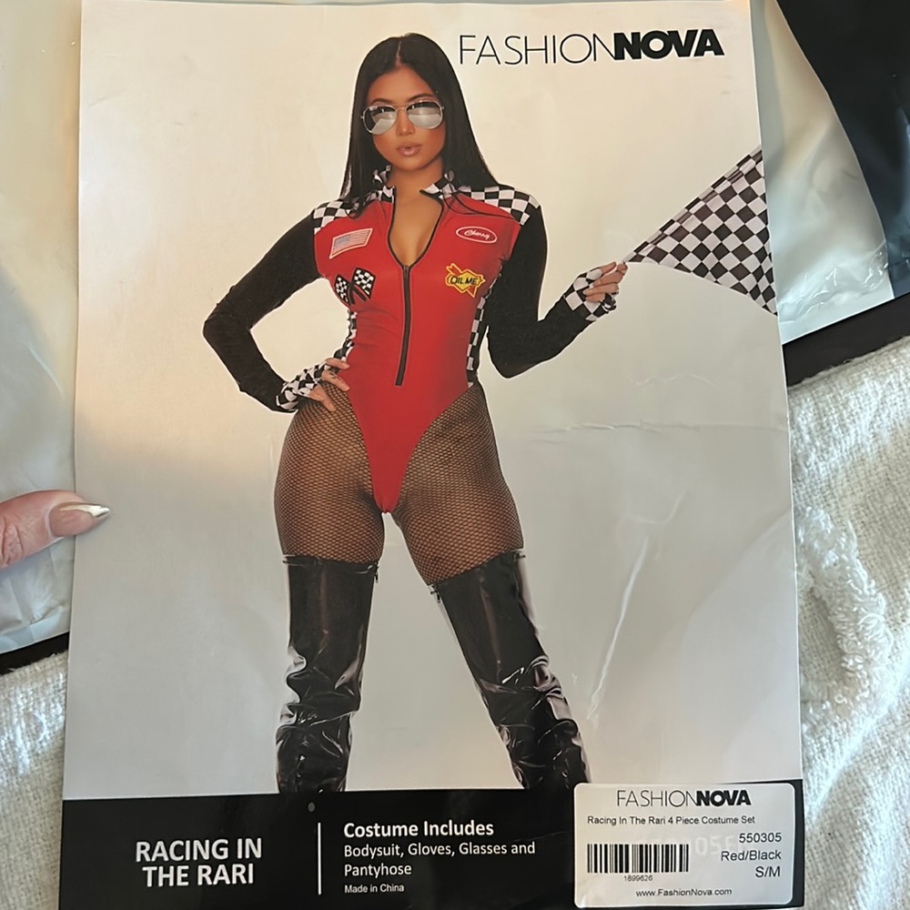 Race car girl costume